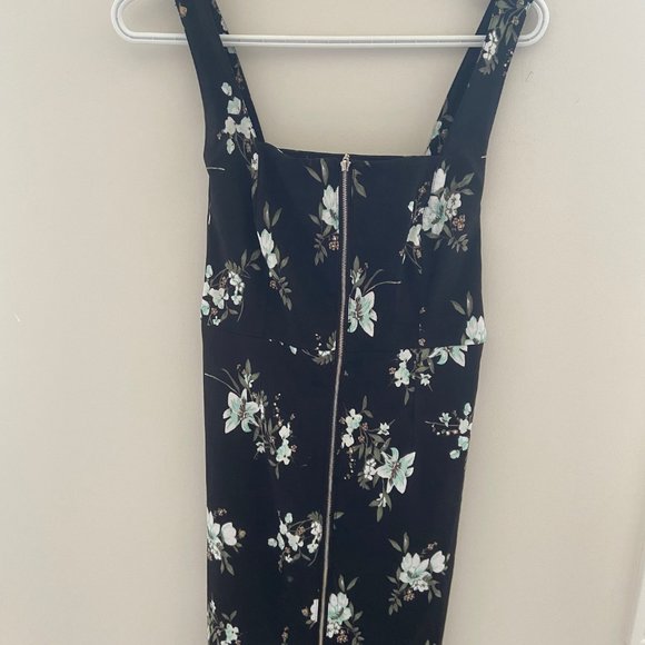 Front Zip Floral Dress DYNAMITE - Picture 2 of 3